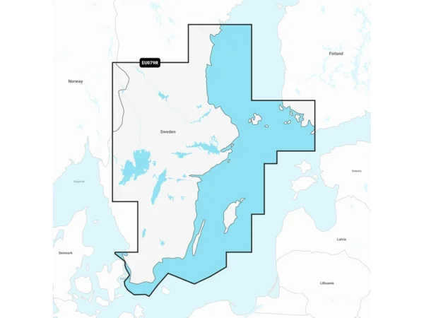 Garmin Navionics Vision+ NVEU079R - Sweden, Southeast - Marine Chart