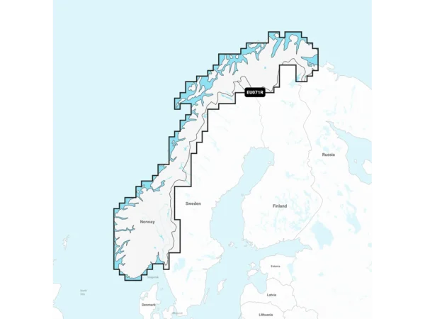 Garmin Navionics Vision+ NVEU071R - Norway, Lakes & Rivers - Inland Marine Chart