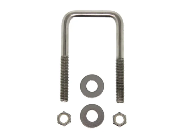 C.E. Smith Zinc U-Bolt 7/16"-14 X 3-1/8" X 3" w/Washers & Nuts - Square