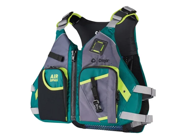 Onyx Airspan Angler Life Jacket - XS/SM - Green