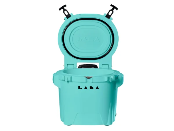 LAKA Coolers 30 Qt Cooler w/Telescoping Handle & Wheels - Seafoam