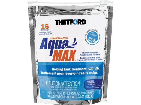 Thetford AquaMax® Holding Tank Treatment - 16 Toss-Ins - Spring Shower Scent