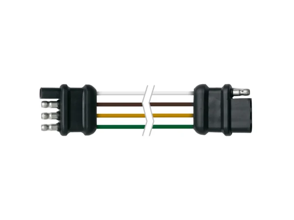 Ancor Trailer Connector-Flat 4-Wire - 12" Loop