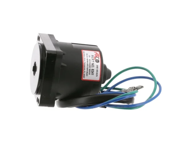 ARCO Marine Replacement Johnson/Evinrude Tilt Trim Motor - 2-Wire, 4 Bolt, Flat Blade Shaft - Image 2