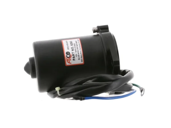 ARCO Marine Replacement Outboard Tilt Trim Motor - Yamaha, 2-Wire, 3 Bolt, Flat Blade Shaft - Image 2