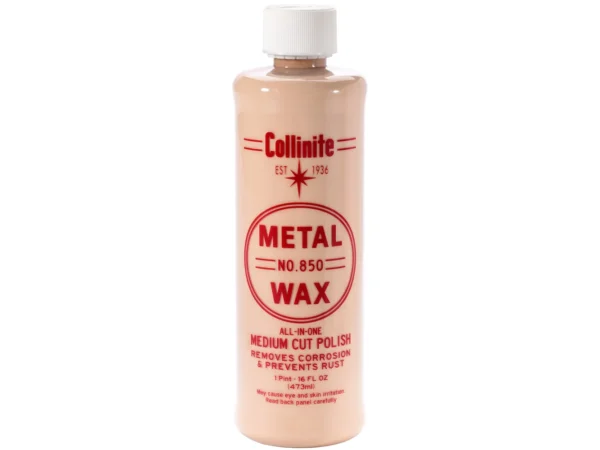 Collinite 850 Metal Wax - Medium Cut Polish - 16oz