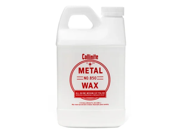 Collinite 850 Metal Wax - Medium Cut Polish - 64oz