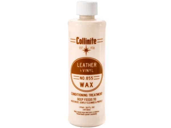 Collinite 855 Leather & Vinyl Wax - 16oz