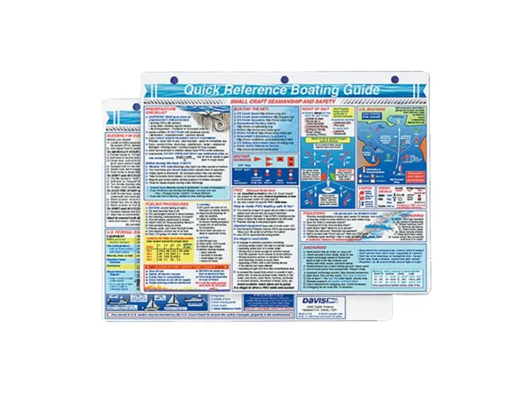 Davis Quick Reference Boating Guide Card