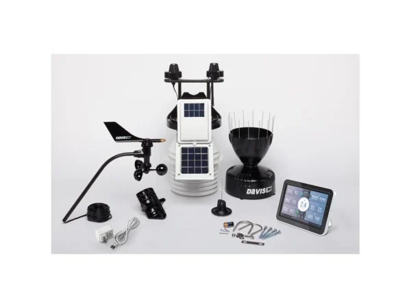 Davis Vantage Pro2 Wireless Weather Station w/WeatherLink Console, 24hr Fan Aspirated Radiation Shield, UV & Solar Sensors - Image 2