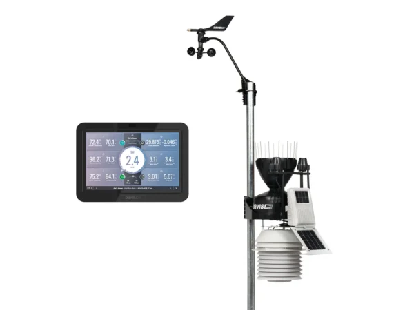 Davis Vantage Pro2 Wireless Weather Station w/WeatherLink Console, 24hr Fan Aspirated Radiation Shield, UV & Solar Sensors