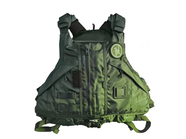 First Watch AV-1000 Kayak Style Duty PFD - Green - M/L