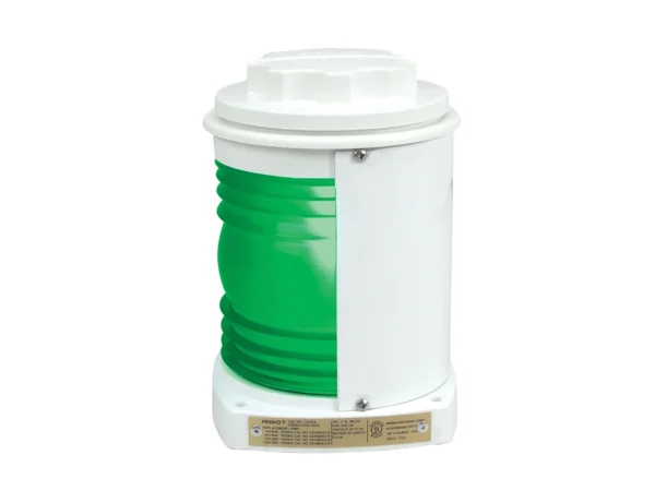 Perko White Plastic Green Side Light