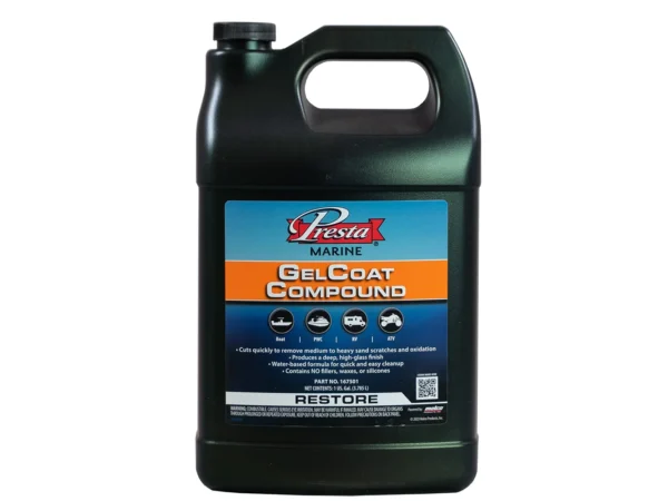 Presta Gel Coat Compound - 1 Gallon