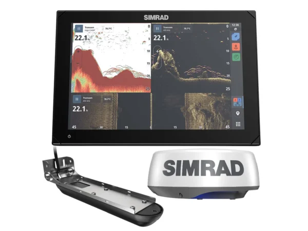 Simrad NSX™ 3012 Radar Bundle - HALO20+ Radar Dome & Active Imaging™ 3-in-1 Transducer