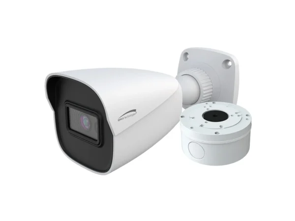 Speco 4MP H.265 AI Bullet IP IR Camera - 2.8mm Lens & Junction Box