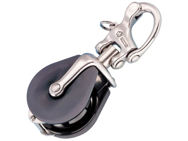 Wichard Snatch Block w/Snap Shackle - Max Rope Size 18mm (23/32")