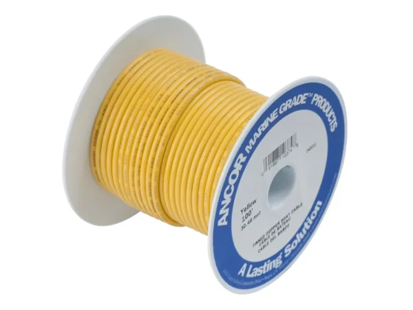 Ancor #10 Yellow 250' Spool Tinned Copper