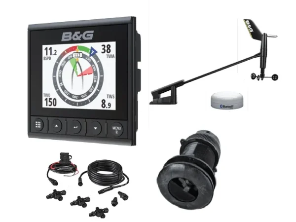 B&G Triton2 Speed/Depth/Wind Package With Wireless Wind with DST810 and WS320