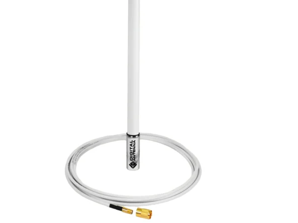 Digital 594-MW-S 4'  White AIS Antenna 4.5dB