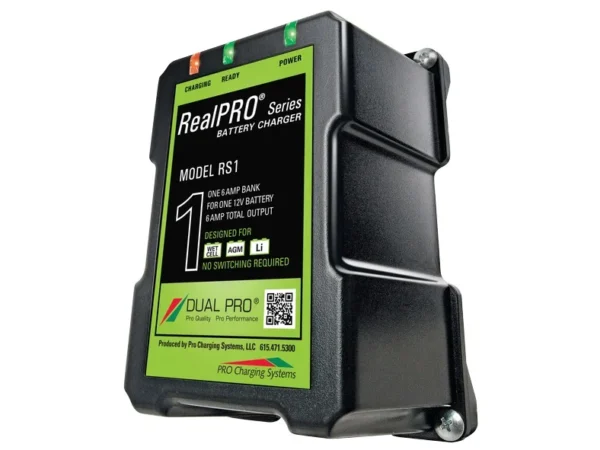 Dual Pro RS1 Battery Charger 1 Bank 6 Amps