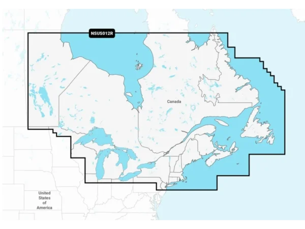 Garmin NSUS012R Navionics+ Canada, East & Great Lakes mcroSD