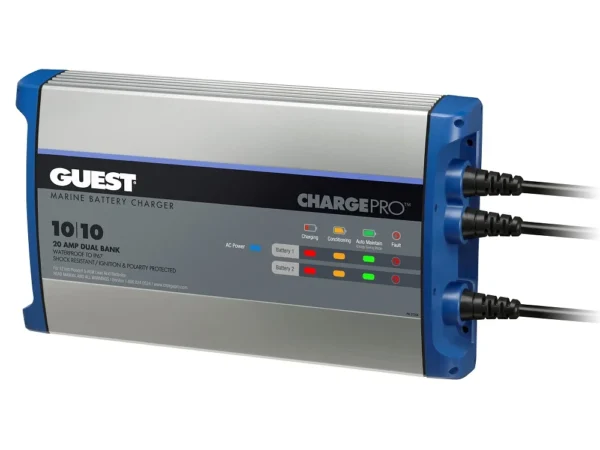 Guest 2720A 20A 2 Bank 120V Input Battery Charger