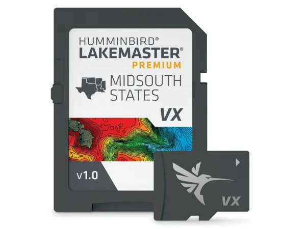 Humminbird Lakemaster VX Premium Mid-South States microSD