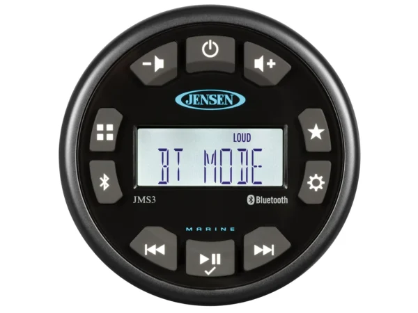 Jensen JMS3RTL AM/FM/USB Waterproof Bluetooth Stereo