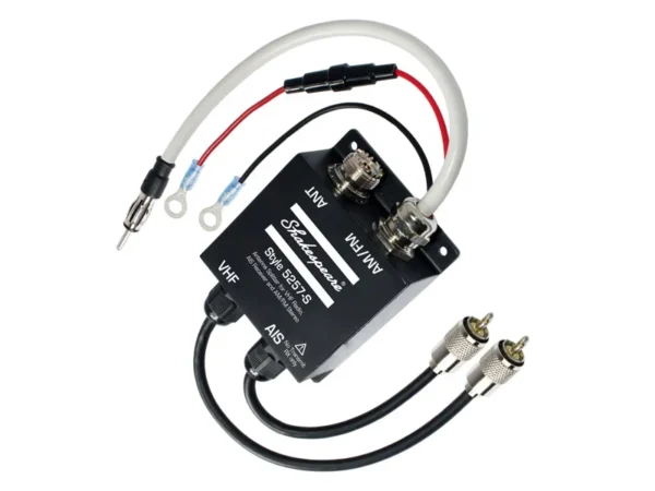 Shakespeare 5257-S Splitter VHF, AIS(Receive only), AM/FM With 1 Antenna